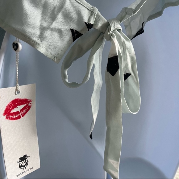 Wildfox Geometric Halter Top - Picture 7 of 9